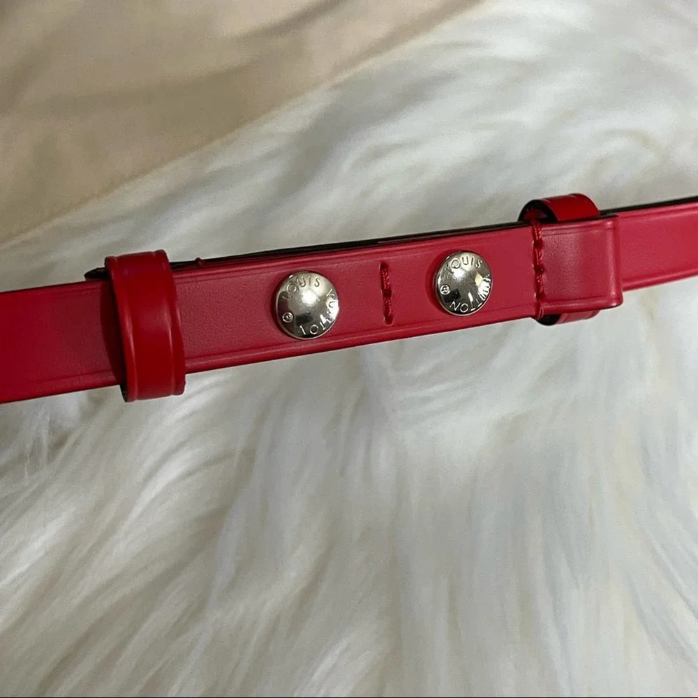 SOLD! Louis Vuitton Neonoe MM in Epi Leather Blue and Red - Picture 12 of 16